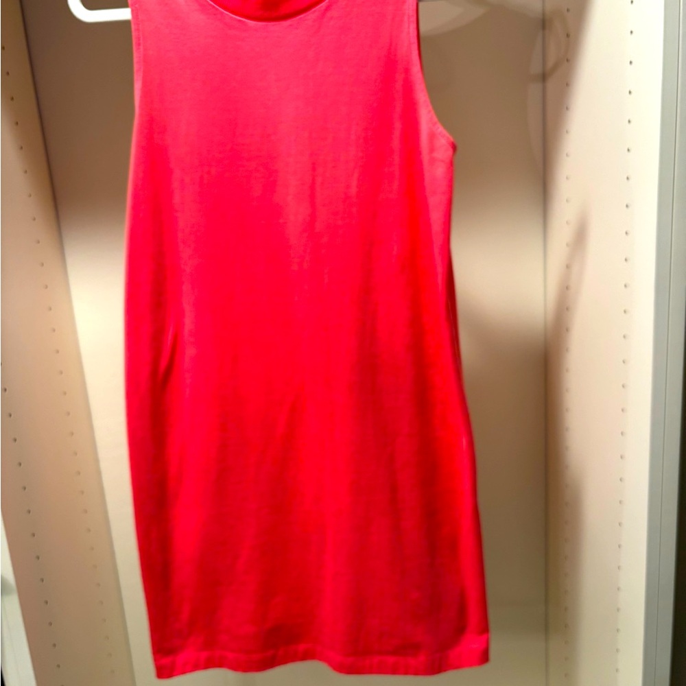 A New Day rosy pink knee length shift dress